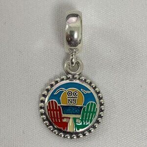 Pandora New Jersey Exclusive Charm, S925 Silver Jewelry